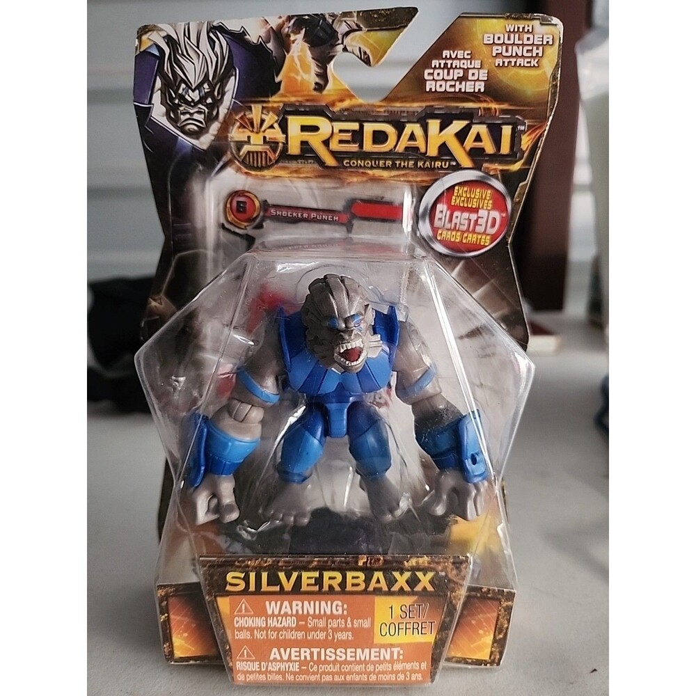 2011 Spin Master SML Redakai SILVERBAXX 3.5" Action Figure